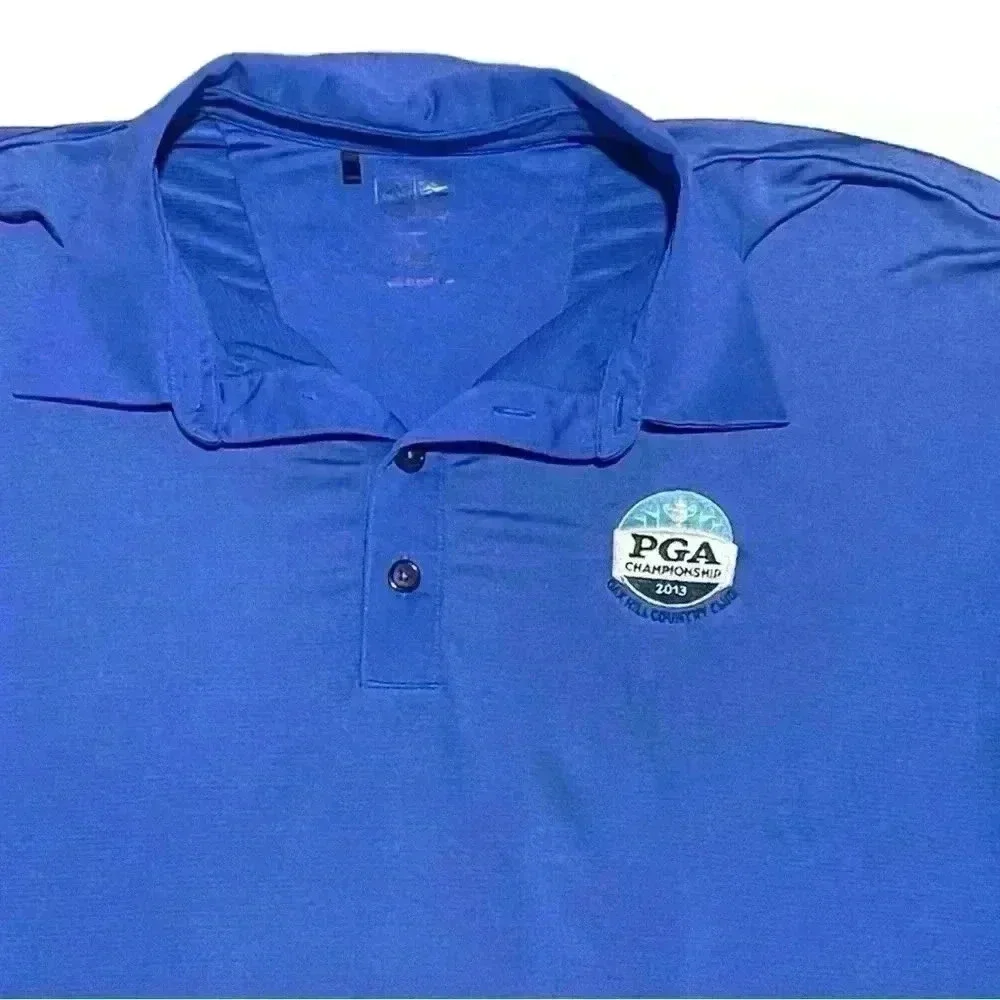 PGA Championship Adidas Mens Golf Polo Size Large